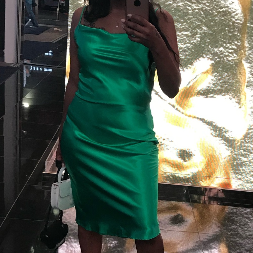 Satin dress